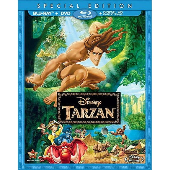 Tarzan (Blu-ray), Walt Disney Video, Kids & Family