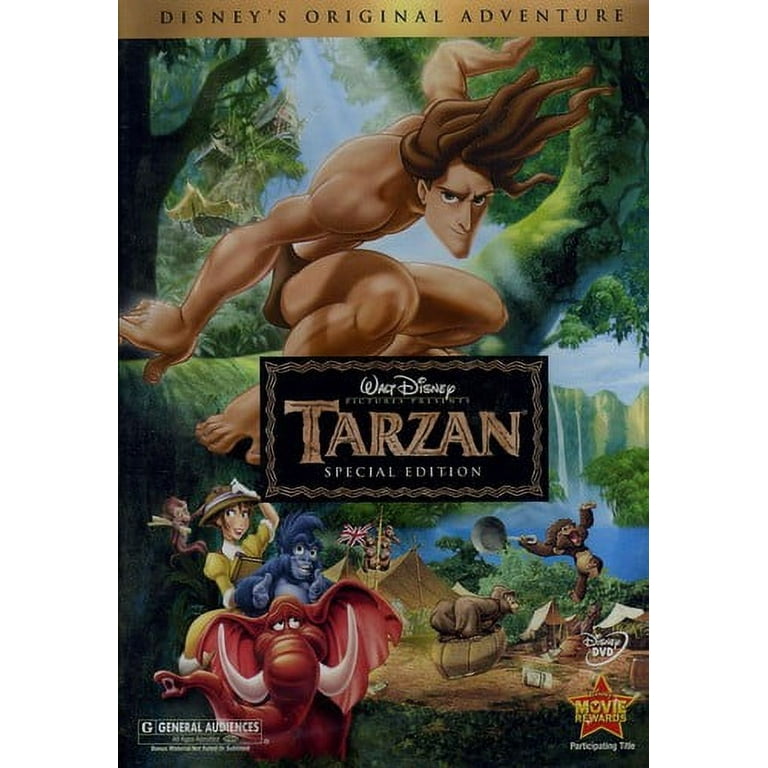 Tarzan (DVD), Disney, Kids & Family - Walmart.com