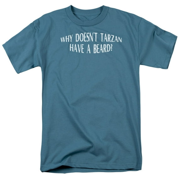 - Tarzan Have A Beard - Short Sleeve Shirt - XXXXX-Large