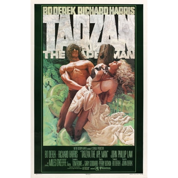 Tarzan Movie Poster Giclee Print Reprint 27inx40in for any room 27x40 Square Adults Z Posters