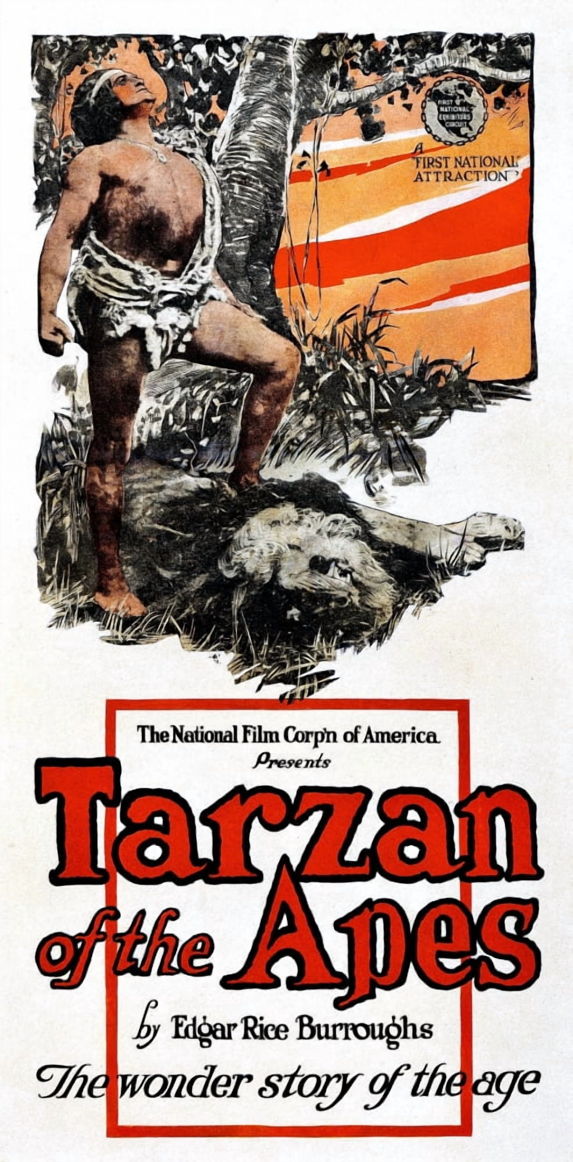 Tarzan Of The Apes Canvas Art - (16 x 20)