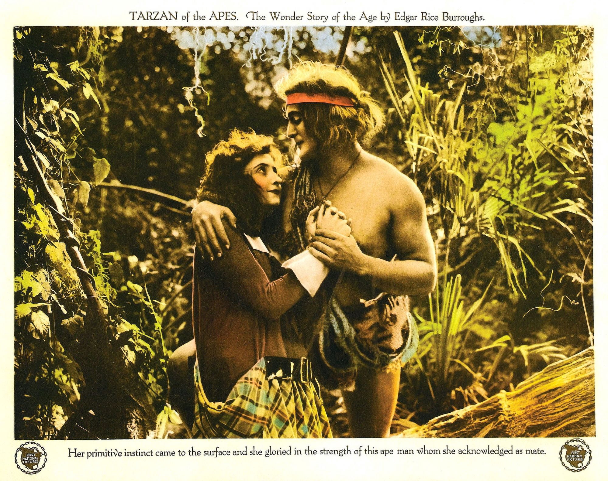 Tarzan Of The Apes Canvas Art - (28 x 22)
