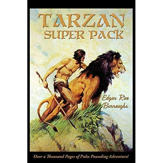 Pre-Owned Tarzan Super Pack: Tarzan of the Apes, The Return Of Tarzan, The Beasts of Tarzan, The Son of Tarzan, Tarzan and the Jewels of Opar, Jungle Tales of ... and the Ant-Men (40) Hardcover