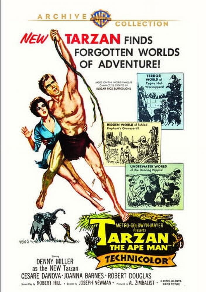Tarzan, The Ape Man (DVD), Warner Archives, Action
