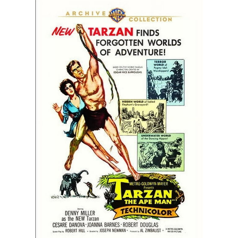 Tarzan, The Ape Man (DVD), Warner Archives, Action