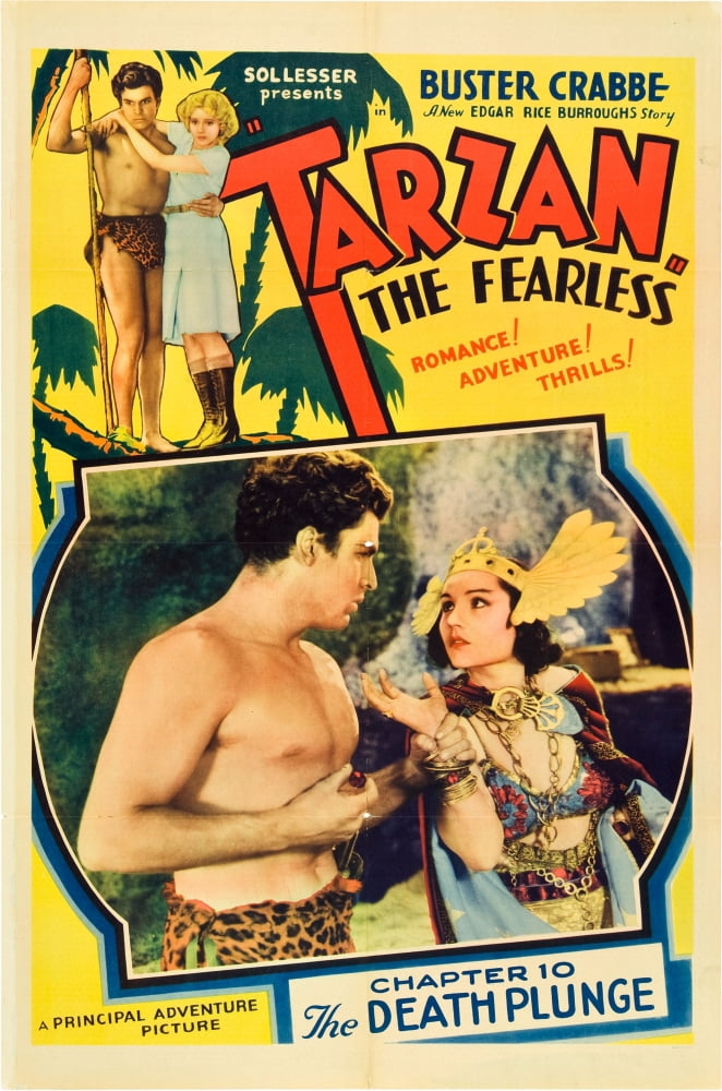 Tarzan The Fearless Canvas Art - (24 x 36)
