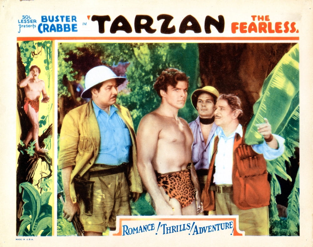 Tarzan The Fearless Canvas Art - (28 x 22)