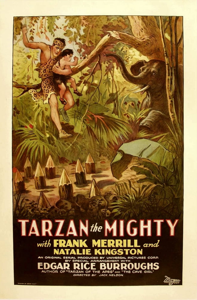 Tarzan The Mighty Canvas Art - (11 x 17)