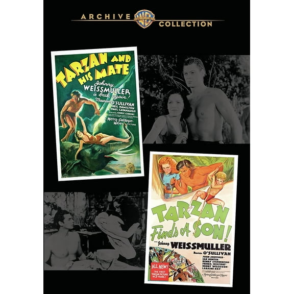 Tarzan and His Mate / Tarzan Finds a Son!