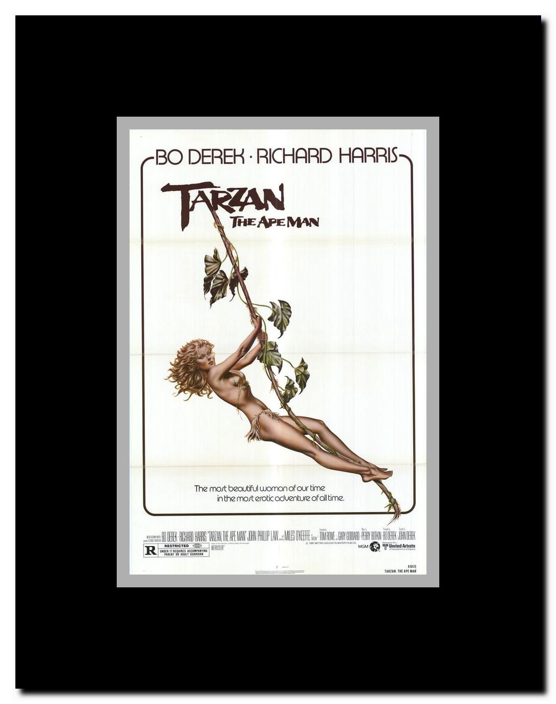 Tarzan the Ape Man Framed Movie Poster