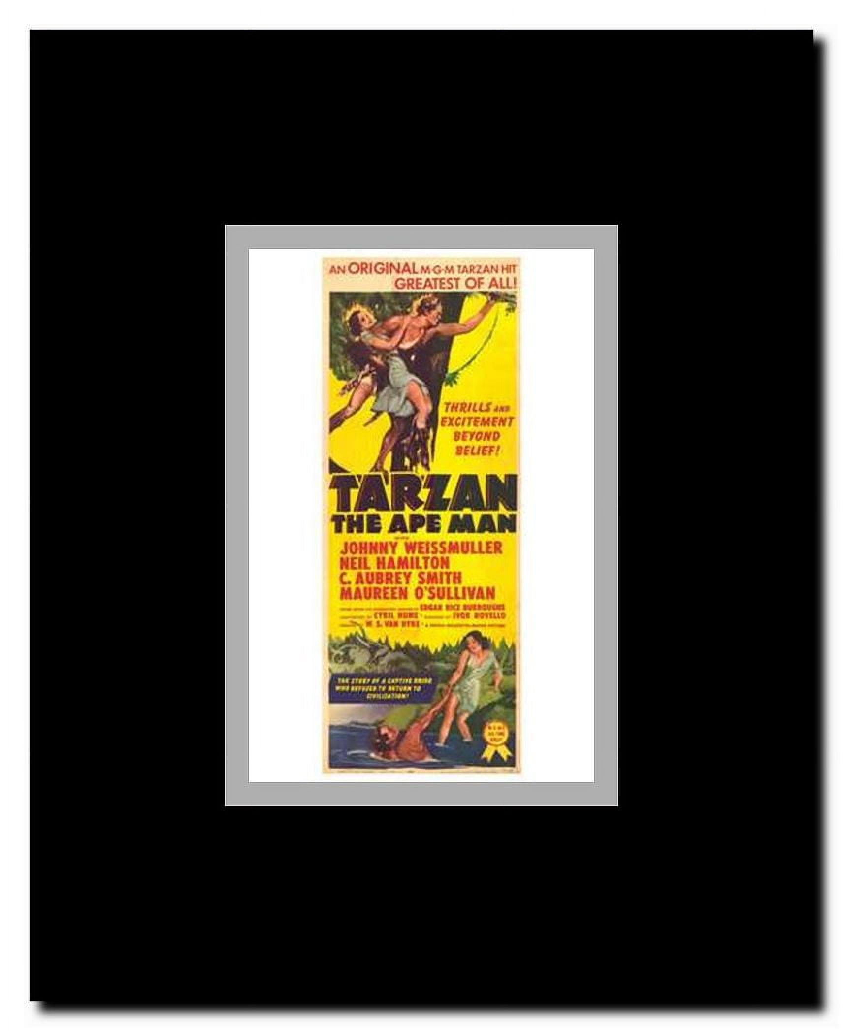 Tarzan the Ape Man c.1932 Framed Movie Poster