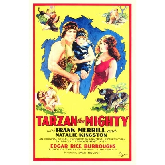 Tarzan the Mighty Movie Poster (11 x 17) - Item # MOVIC4867