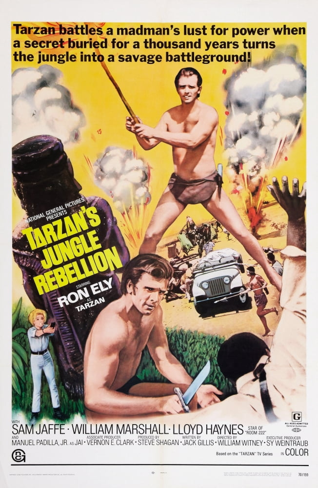 TarzanS Jungle Rebellion Canvas Art - (11 x 17)