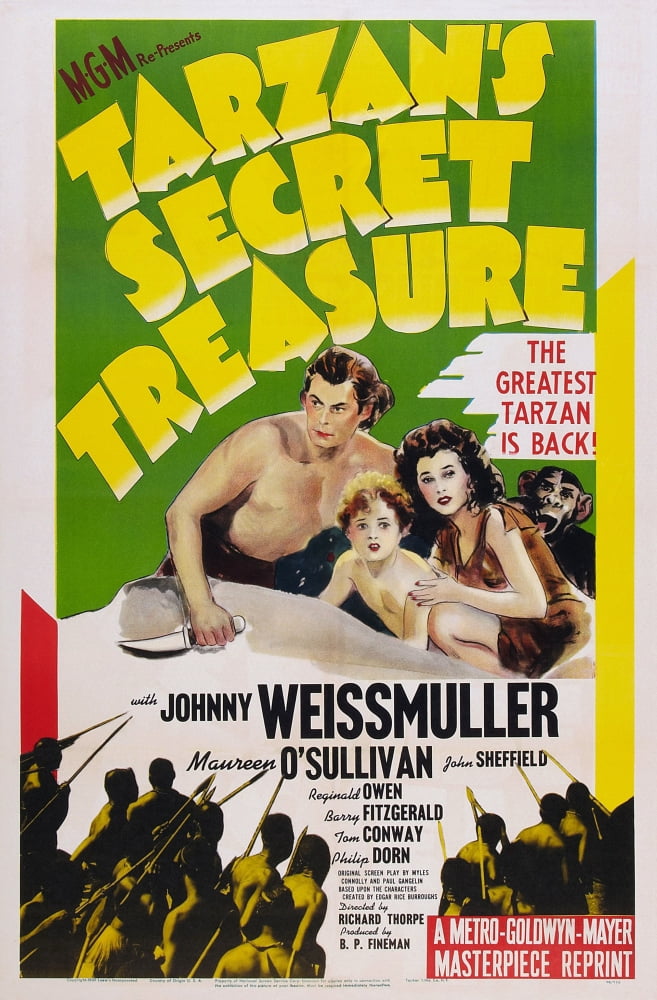 TarzanS Secret Treasure Canvas Art - (24 x 36)