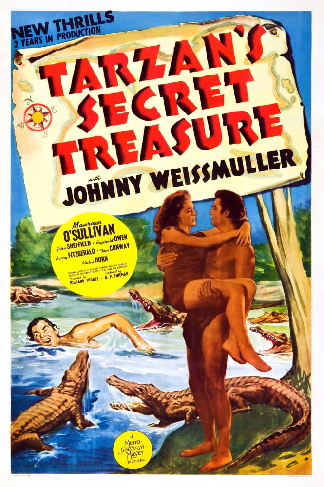 TarzanS Secret Treasure U Canvas Art - (11 x 17)