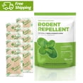 thumbnail image 1 of Tasajee 10-Pack Peppermint Oil Mice Repellent for House - Deters Rats, Squirrels & Rodents. Safe Indoor Use Pouches for Effective Pest Control Rodent Repellent, 1 of 7