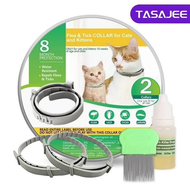 Cat Harness And Leash Flea And Tick Collar For Cats, Months Of