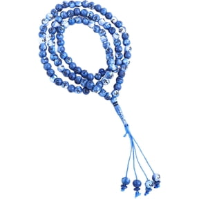 Tasbih Prayer Beads - 99 Worry Beads Misbaha with Allah & Muhammad Names Engraved, Islamic Rosary for Dhikr, Namaz, Ramadan & Eid Gift (Brown)