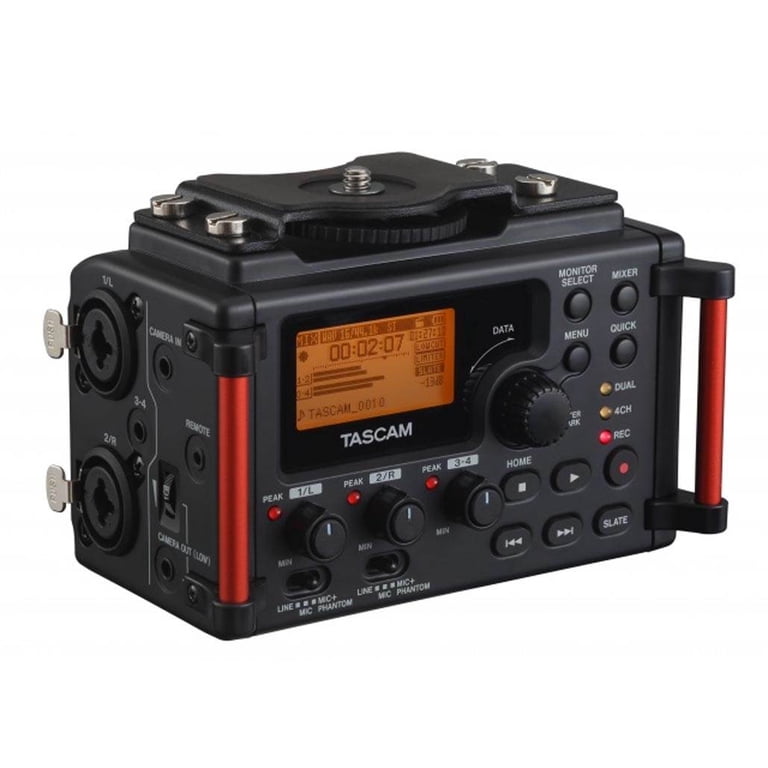 Tascam, 4-Channel PCM Audio Recorder, DR-60DmkII for DSLR