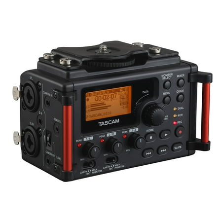 TASCAM - 4-Track Audio Recorder for Select DSLR Cameras - Black