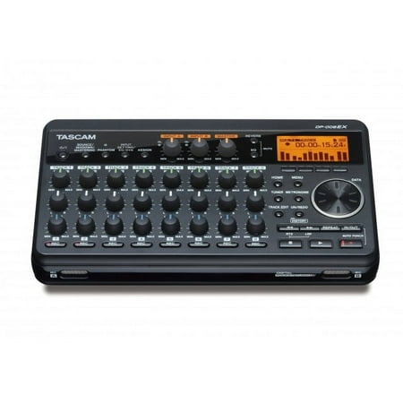 TASCAM - Digital Pocketstudio 8-Track Recorder - Black