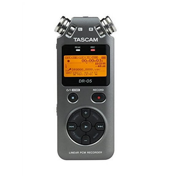 Tascam DR-05 Portable Digital Recorder Version 2 Luminous Gray Special Edition