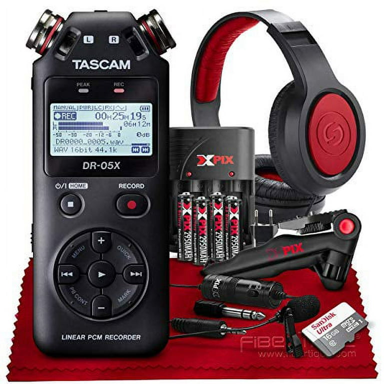【バイノーラルセット】3DIO Free Space／TASCAM DR-05X 3DIO バイノーラルマイク + TASCAM DR-05X レコーダーセット