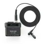 Tascam DR-10L Pro 32-Bit Float Portable Digital Audio Recorder with Lavalier Microphone, Black