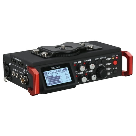 TASCAM - 6-Track Audio Recorder for Select DSLR Cameras - Black
