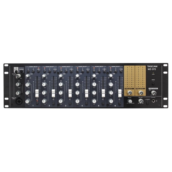 Tascam MZ-372 7 Channel Rakcmount Zone Mixer