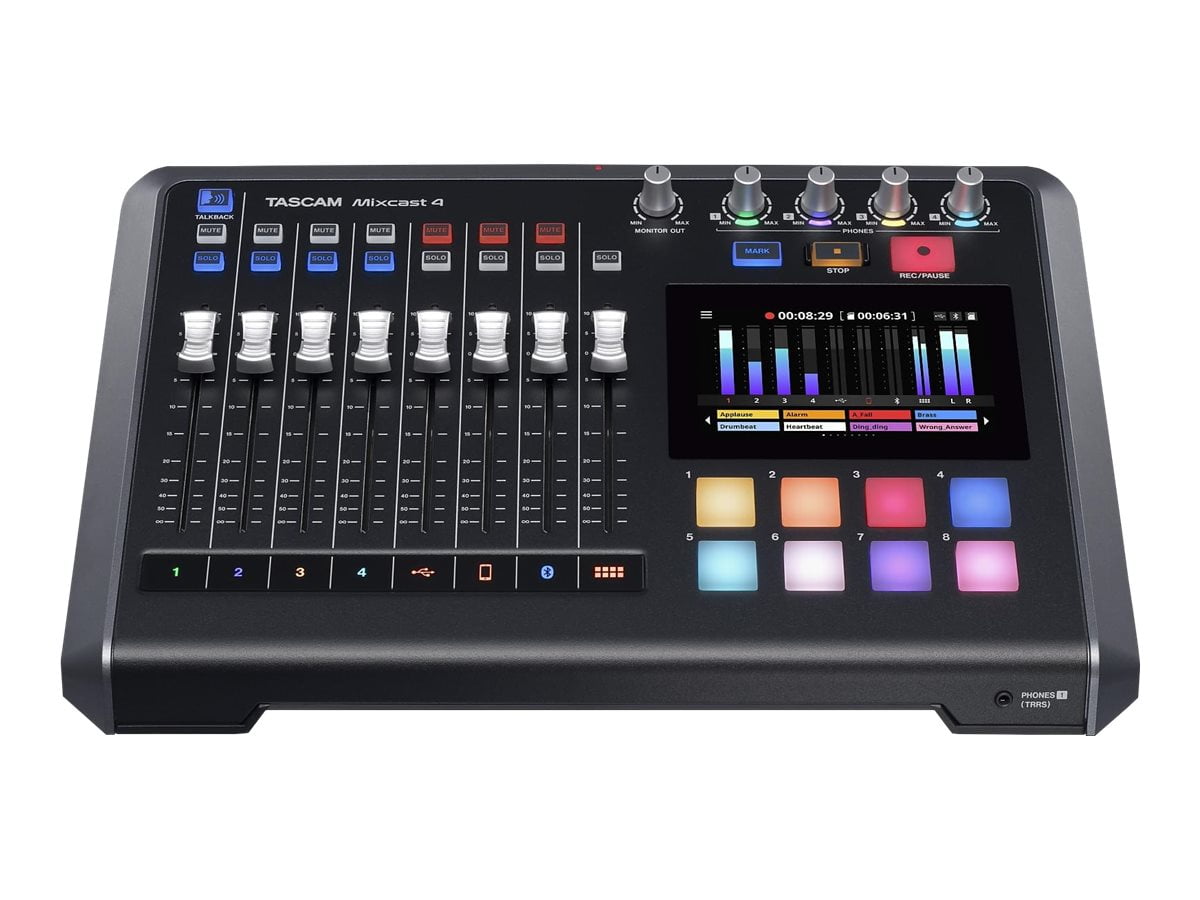 Tascam Mixcast 4 Podcast Workstation