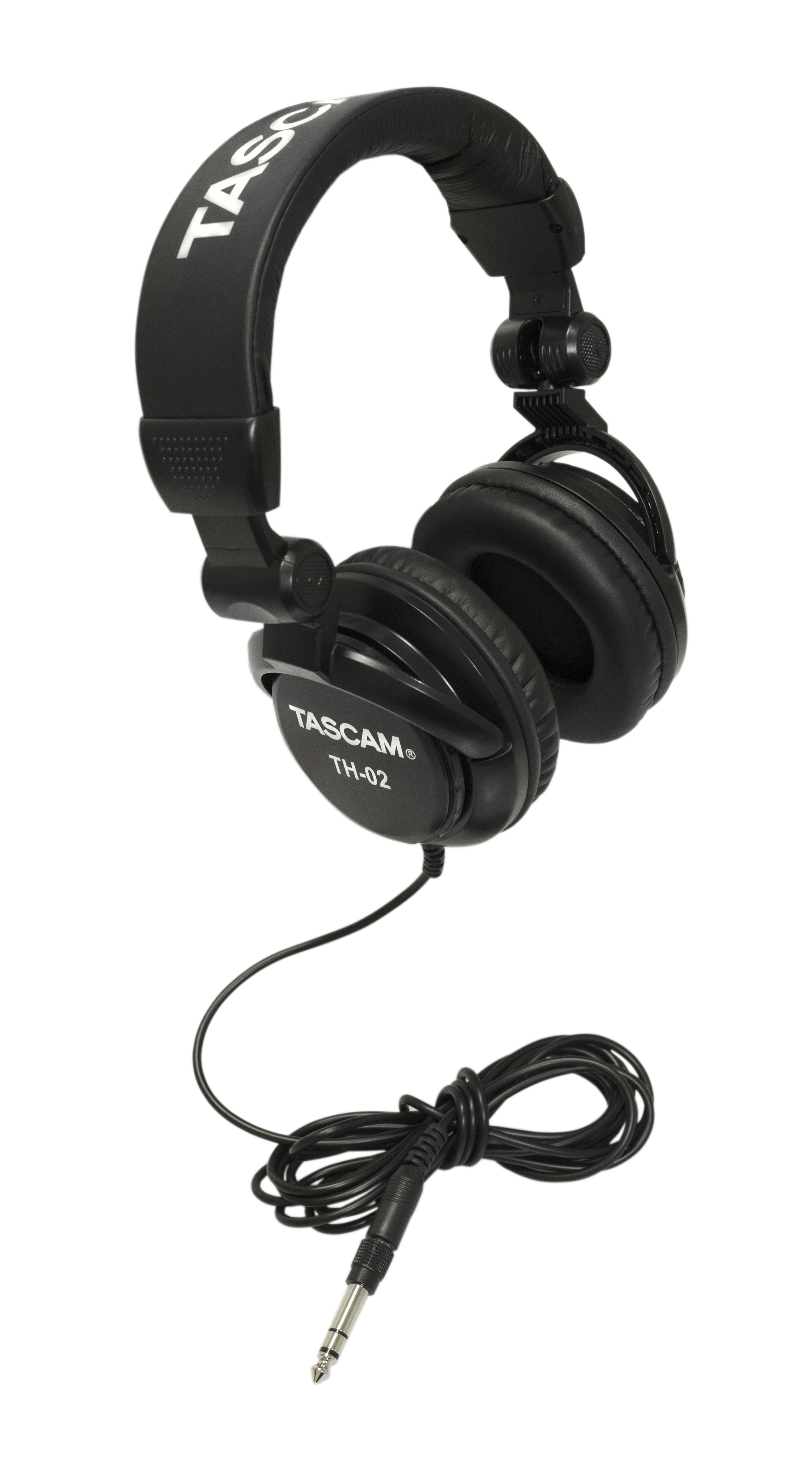 Tascam TH-02 Closed Back Studio Headphones for Recording, Mixing
