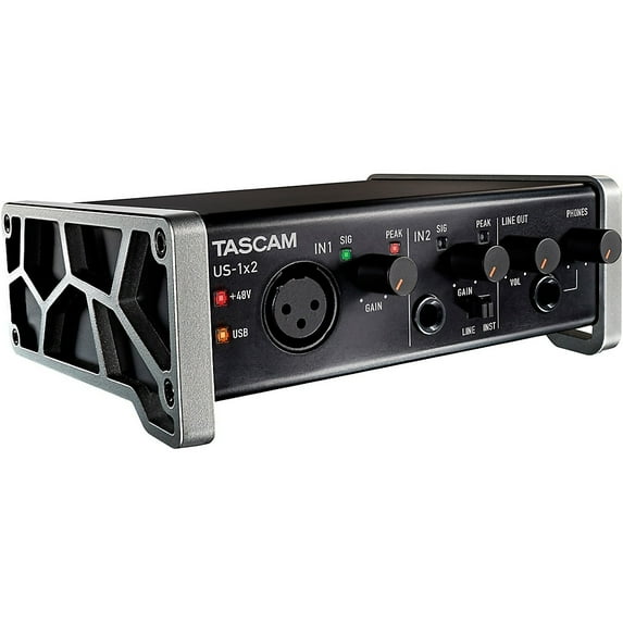 Tascam US-1X2CU 2in 2out USB Audio Interface