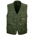 thumbnail image 1 of Tasche Casual Fishing Vest Outdoor Photography Travel Waistcoat Jacket XL, 1 of 4