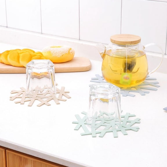 Insulation Coaster Pads Table Bowl Mats Home Christmas Decor Non-slip Cup Mat Heat Insulation Table Mat Coffee Cup Coaster