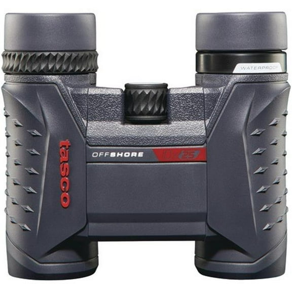 Tasco 10x25 Binoculars - Offshore Blue