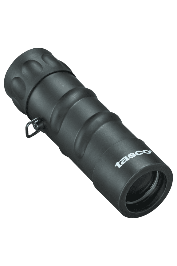 10x25 Essentials Monocular, Black Rubber armor.