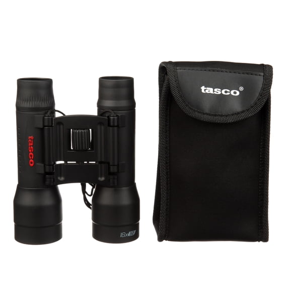 Tasco Essentials 16X32mm Roof Prism Compact Binocular Black, ES16x32