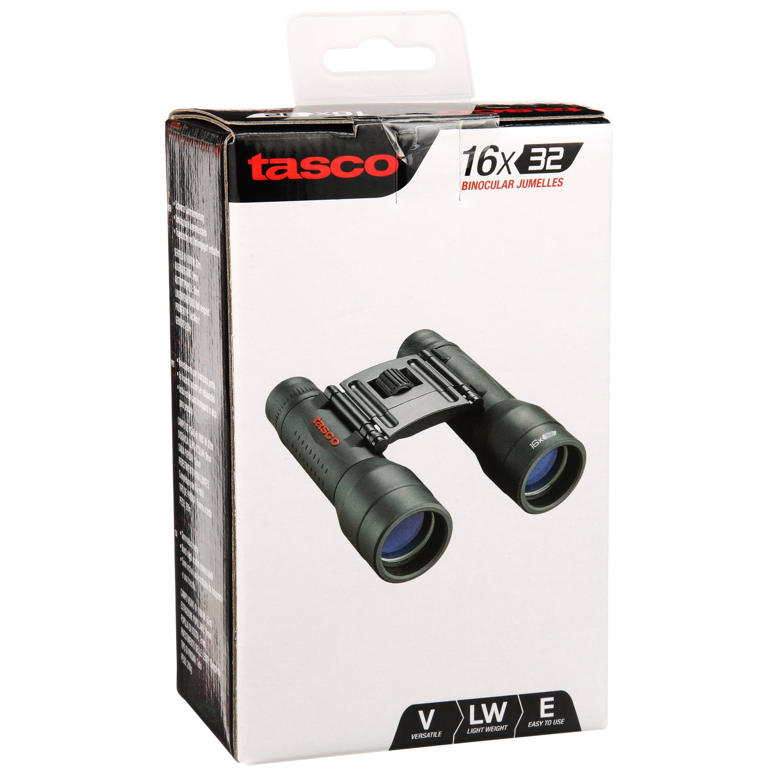 Tasco® Essentials™ 16X32mm Roof Prism Compact Binocular Black, ES16x32