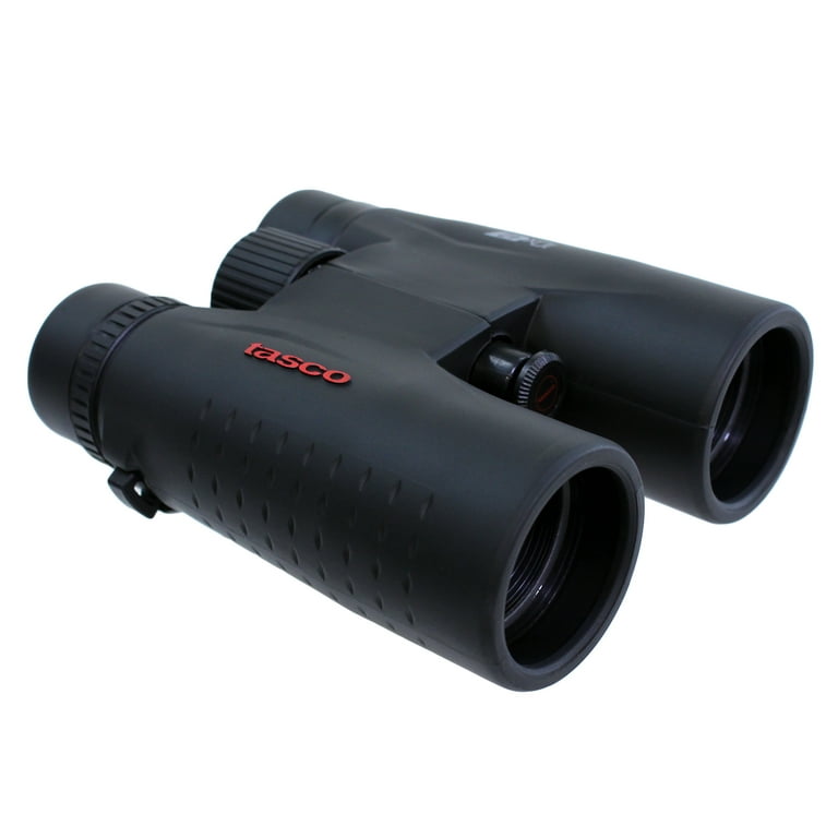 Tasco Essentials Binoculars 10x42mm, Roof Prism MC, Black