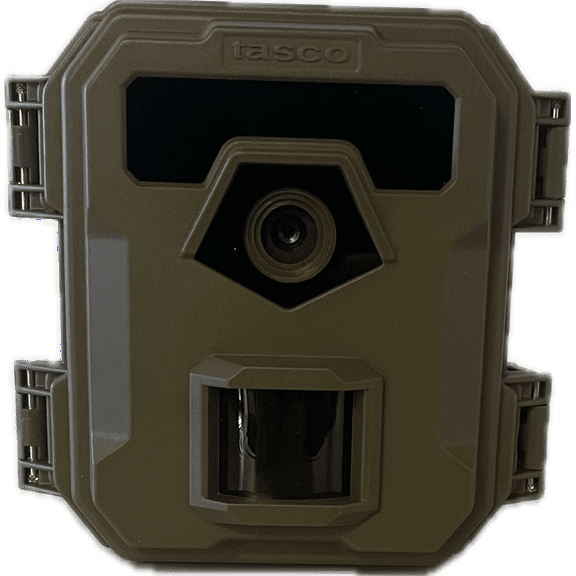 Open Box Tasco Invader 20MP Hunting Trail Monitor,1080p 30 FPS Video, Low Glow, Tan, SD Card (Not Included)