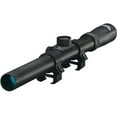 thumbnail interactive-video image 1 of Tasco Rimfire 4x15mm Riflescope Crosshair Reticle, Black Matte 30/30, 3/4" Tube, RF4X15, 1 of 6