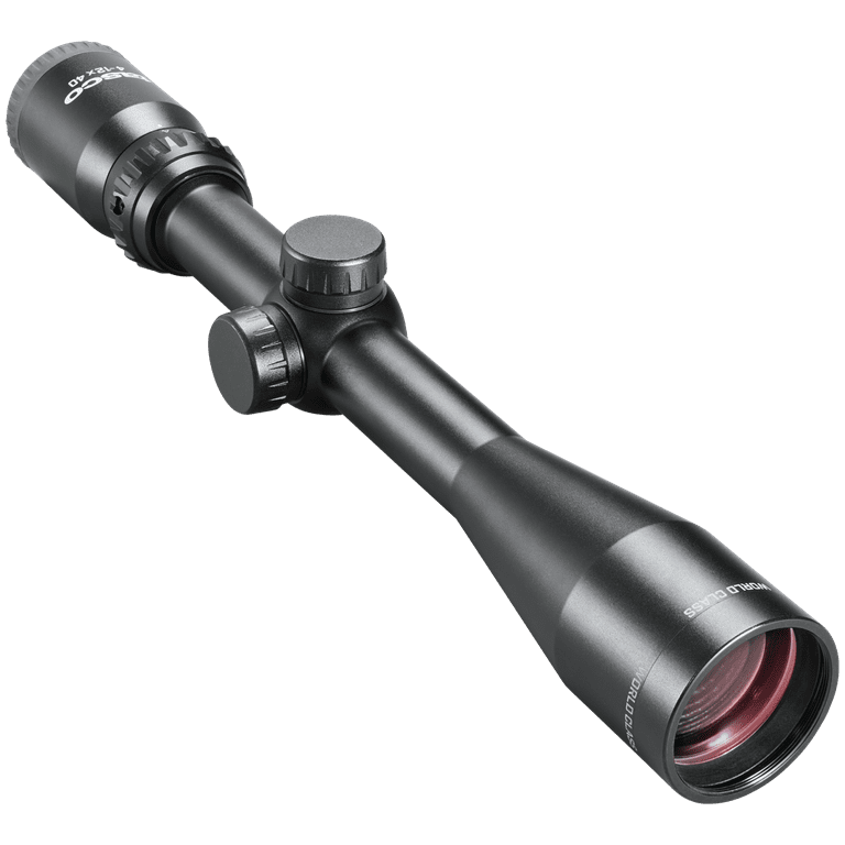 Tasco World Class Riflescope 4-12x40 with Optics & Scope Rings