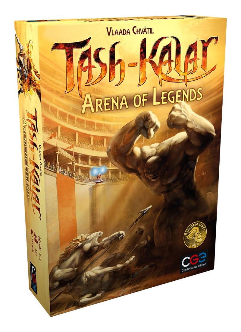 Tash-Kalar Arena Of Legends Board Game - Strategic Pattern-Matching Game For 2-4 Players, Ages 13+