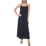 women's black backless dress Black Backless Maxi Dress main image 1