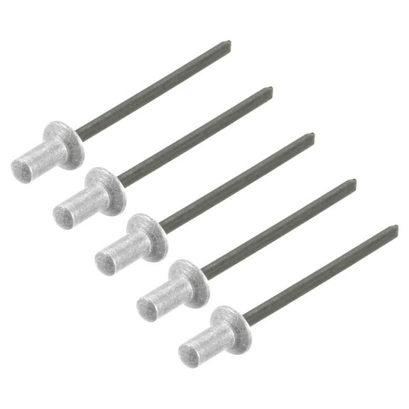 Tasharina 3.2mmx7mm Aluminum Countersunk Head Closed End Blind Rivets Fastener 200 Pcs