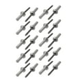 thumbnail image 1 of Tasharina 6.4mmx25mm Aluminum Round Dome Head Closed End Blind Rivets Fastener 20Pcs, 1 of 2
