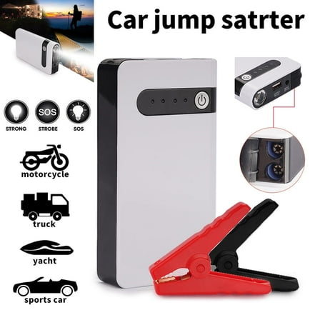 Tashhar Portable 20000mAh Car Jump Starter Power Bank with LED Light
