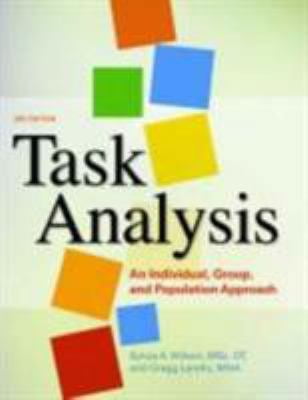 Pre-Owned Task Analysis: An Individual and Population Approach, 3rd Edition (Unknown) 1569005346 9781569005347