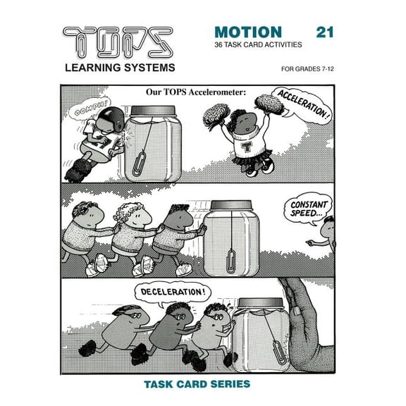 Task Card Series Motion: For Grades 7-12, (Paperback)